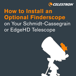 How to Install an Optional Finderscope on Your Schmidt-Cassegrain or EdgeHD Telescope