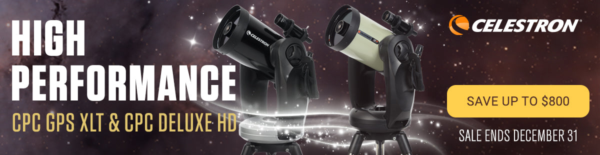 Cpc gps xlt and cpc deluxe hd telescopes